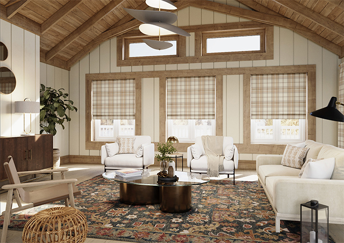 Highland, Natural - Roman Blind - Image 7